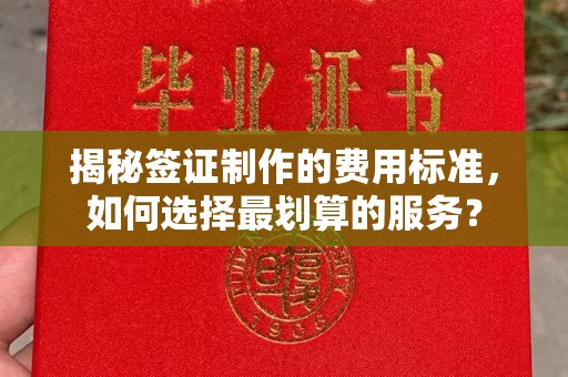 双台子揭秘签证制作的费用标准，如何选择最划算的服务？