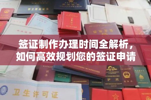 双台子签证制作办理时间全解析，如何高效规划您的签证申请流程