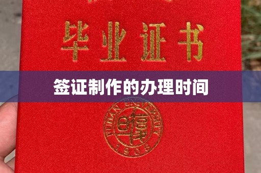 双台子签证制作的办理时间